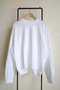 renewces       "The type2 BOX LONG SLEEVE T-sh"・E.S.C white×off white