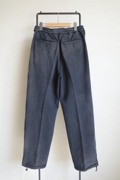 画像2: THE JEAN PIERRE       Pigmentdye Dove Sweat Trouser ・fade blk