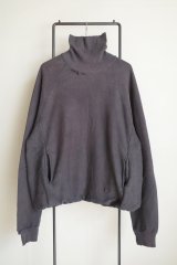 THE JEAN PIERRE       Pigmentdye Dove Turtle Sweat Shirt ・midnight blue