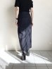 画像17: BELPER        OVERLAP STRAIGHT SKIRT・navy