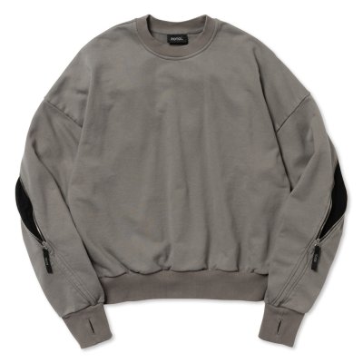 画像1: ROTOL       TRANSFORM CREW NECK SWEAT・GRAY