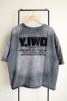 画像2: Y,IWO       Strong Cropped Tees・washed black (2)