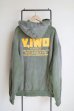 画像2: Y,IWO       Hardwear Washed Hoodies・washed army green (2)