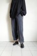 画像15: THE JEAN PIERRE       Pigmentdye Dove Sweat Trouser ・fade blk