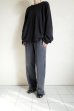 画像11: THE JEAN PIERRE       Pigmentdye Dove Sweat Trouser ・fade blk