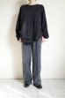 画像10: THE JEAN PIERRE       Pigmentdye Dove Sweat Trouser ・fade blk