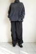 画像11: THE JEAN PIERRE       Pigmentdye Dove Turtle Sweat Shirt ・fade blk