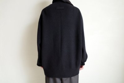 画像7: ssstein       EXTRA FINE WOOL WARM KNIT TURTLE NECK LS・BLACK