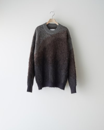 画像1: ssstein       GRADATION MOHAIR KNIT LS