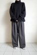 画像12: ssstein       EXTRA FINE WOOL WARM KNIT TURTLE NECK LS・BLACK