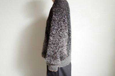 画像6: ssstein       GLITTER FUR KNIT GRADATION CREW NECK LS