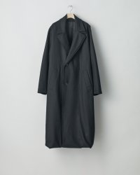 ssstein         OVERSIZED DOCKING DOUBLE BREASTED COAT・BLACK