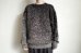 画像5: ssstein       GLITTER FUR KNIT GRADATION CREW NECK LS