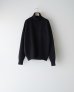 画像1: ssstein       EXTRA FINE WOOL WARM KNIT TURTLE NECK LS・BLACK (1)