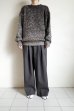 画像8: ssstein       GLITTER FUR KNIT GRADATION CREW NECK LS