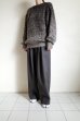 画像10: ssstein       GLITTER FUR KNIT GRADATION CREW NECK LS