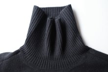 他の写真1: ssstein       EXTRA FINE WOOL WARM KNIT TURTLE NECK LS・BLACK