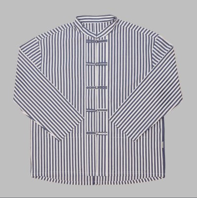 画像1: TENHALF       CHINA BLOUSON・STRIPE