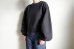 画像18: Mediam       Curve Sleeve Sweat Pullover・Black