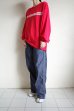 画像11: renewces       "a slightly different box silhouette long sleeve T-sh"・attack of youth RED