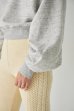 画像4: Mediam       Curve Sleeve Sweat Pullover・Gray