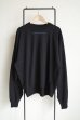 画像1: renewces       "The type2 BOX LONG SLEEVE T-sh"・E.S.C black×blue (1)