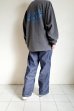 画像13: renewces       "The type2 BOX LONG SLEEVE T-sh"・E.S.C charcoal shadow×blue