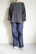 画像10: renewces       "The type2 BOX LONG SLEEVE T-sh"・E.S.C charcoal shadow×blue