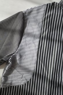 他の写真3: HeRIN.CYE       Mix-striped shirt・BLACK