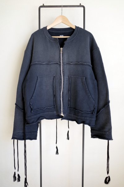 画像1: Fujimoto       Broken Overdyed Sweat Jacket