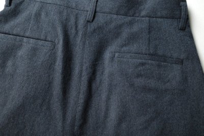 画像5: Dulcamara　　　　　　よそいきスラッシュシームバギーパンツ・ネイビー