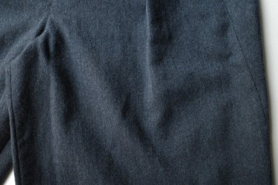 画像3: Dulcamara　　　　　　よそいきスラッシュシームバギーパンツ・ネイビー