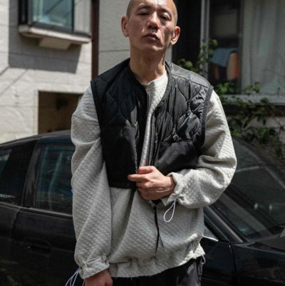 画像1: ØØØØ       “Quilting Short Vest”