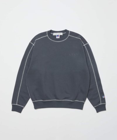 画像1: BAL       RUSSELL ATHLETIC HEAVY COTTON CREW・charcoal gray