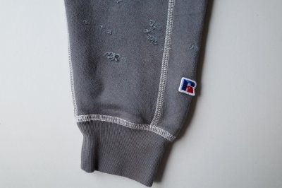 画像6: BAL       30%OFF  RUSSELL DISTRESSED ATHLETIC HEAVY COTTON CREW・charcoal gray
