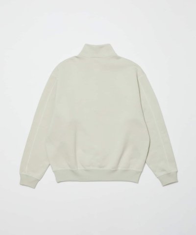 画像2: BAL       RUSSELL ATHLETIC HEAVY COTTON HALF ZIP・sand