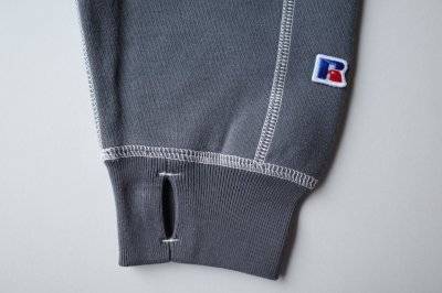 画像6: BAL       30%OFF RUSSELL ATHLETIC HEAVY COTTON HALF ZIP・charcoal gray