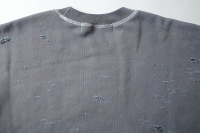 画像7: BAL       30%OFF  RUSSELL DISTRESSED ATHLETIC HEAVY COTTON CREW・charcoal gray