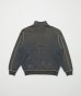 画像2: BAL       RUSSELL DISTRESSED ATHLETIC HEAVY COTTON HALF ZIP・charcoal gray (2)