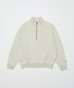 画像1: BAL       RUSSELL ATHLETIC HEAVY COTTON HALF ZIP・sand (1)