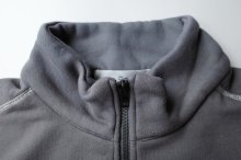 他の写真1: BAL       RUSSELL DISTRESSED ATHLETIC HEAVY COTTON HALF ZIP・charcoal gray