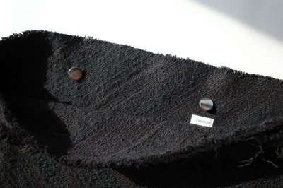 画像6: Fujimoto       Veiled My Tweed Wrap&Bag・BLACK