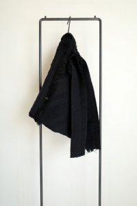 Fujimoto       Veiled My Tweed Wrap&Bag・BLACK