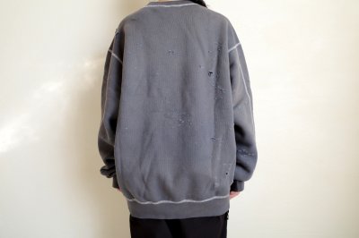 画像10: BAL       30%OFF  RUSSELL DISTRESSED ATHLETIC HEAVY COTTON CREW・charcoal gray