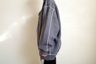画像9: BAL       30%OFF  RUSSELL DISTRESSED ATHLETIC HEAVY COTTON CREW・charcoal gray