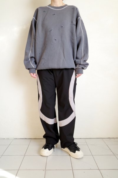 画像11: BAL       30%OFF  RUSSELL DISTRESSED ATHLETIC HEAVY COTTON CREW・charcoal gray