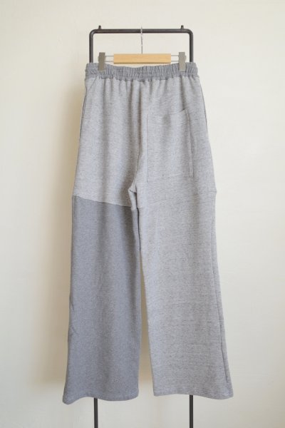 画像2: renewces       "bicolor combination pants"・l.grey×d.grey