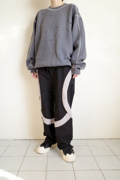 画像12: BAL       30%OFF  RUSSELL DISTRESSED ATHLETIC HEAVY COTTON CREW・charcoal gray