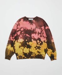 BAL         LOGO TIE DYE CREW by YUKIDYE・black