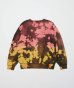 画像2: BAL         LOGO TIE DYE CREW by YUKIDYE・black (2)